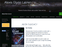 Tablet Screenshot of alexisglynnlatner.com